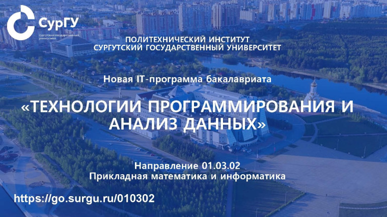 Новая образовательная программа IT-бакалавриата (СурГУ).