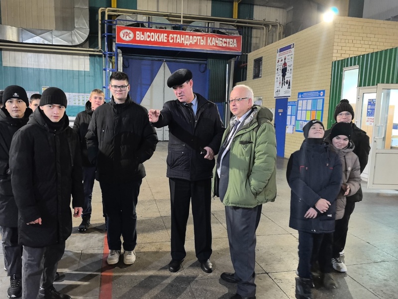 Экскурсия в УРС (управление ремонта скважин).